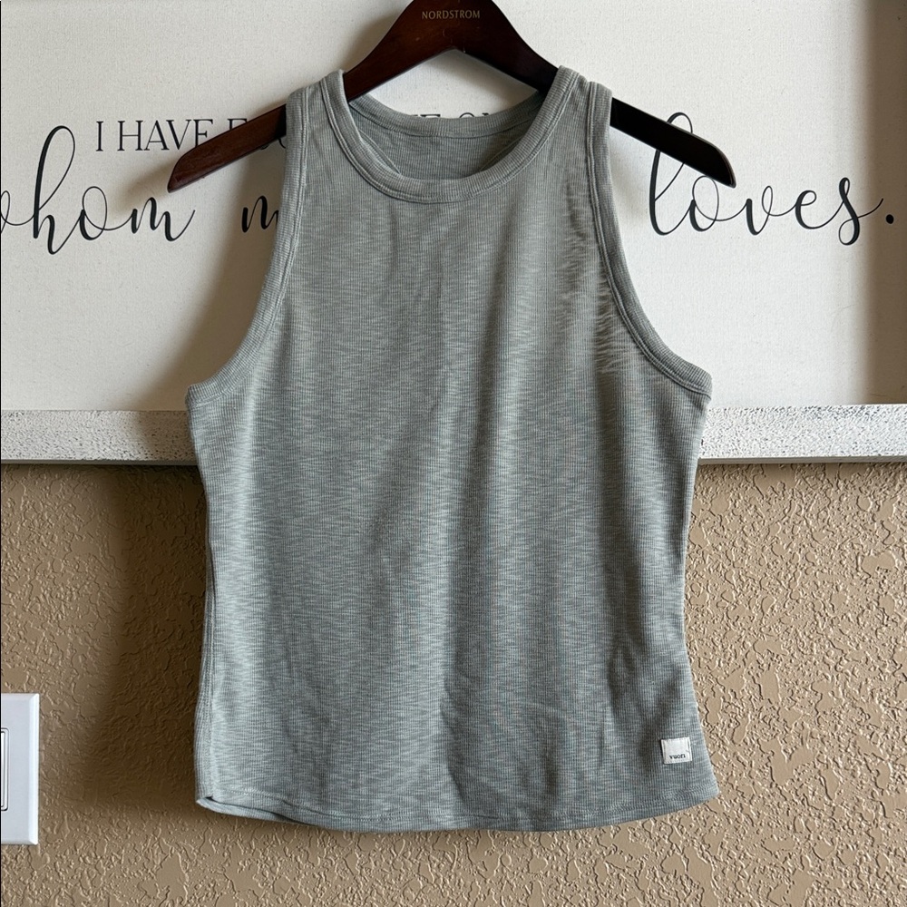 Vuori Heather Green Women's Tank Top